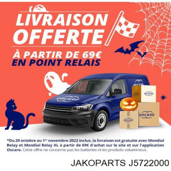 Купить J5722000 Jakoparts Реле свечей накала