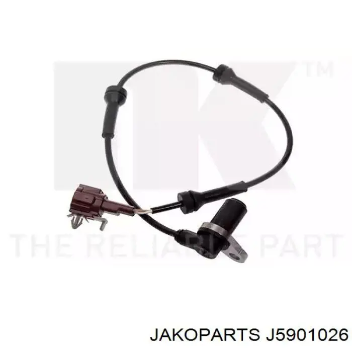Передний датчик АБС Jakoparts J5901026 цена, от 15.56 USD