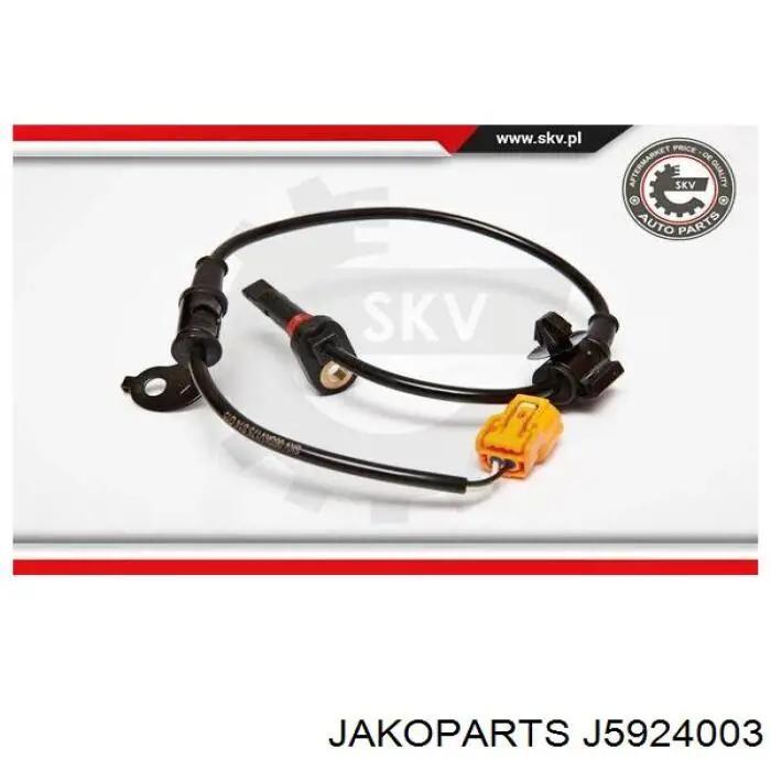 Датчик ABS задний левый Jakoparts J5924003