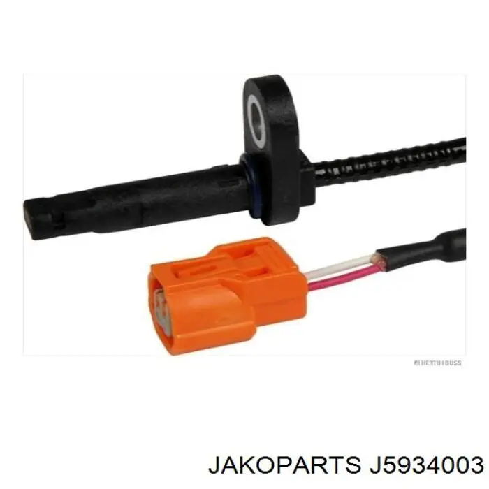 Sensor ABS trasero derecho J5934003 Jakoparts