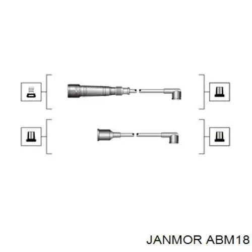 ABM18 Janmor высоковольтные провода