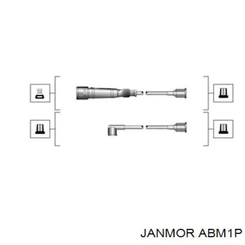 ABM1P Janmor высоковольтные провода