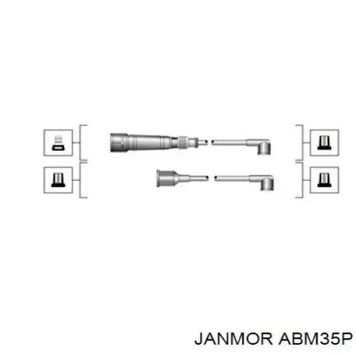 ABM35P Janmor высоковольтные провода