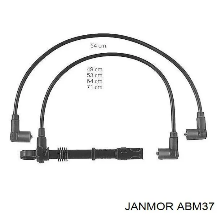 Провода зажигания Janmor ABM37 цена, от 24.22 USD