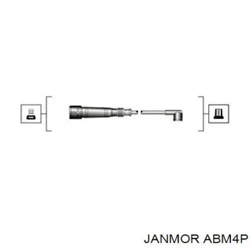 Провода зажигания Janmor ABM4P цена, от 33.02 USD