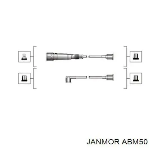 ABM50 Janmor высоковольтные провода