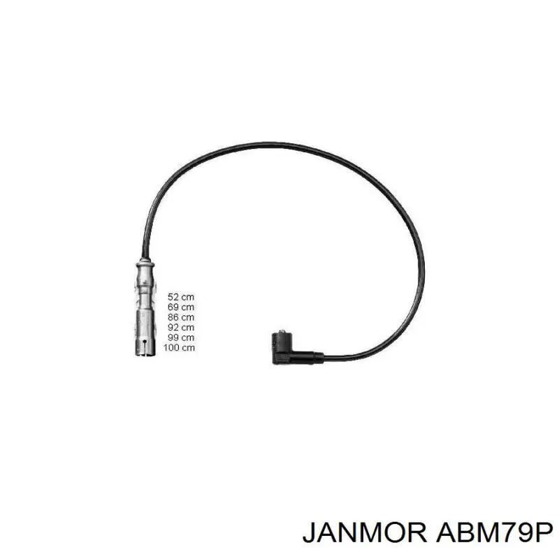 ABM79P Janmor Провода высоковольтные