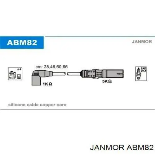Купить ABM82 Janmor Провода высокого напряжения