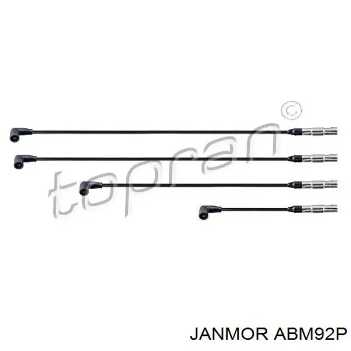 Высоковольтные провода ABM92P Janmor