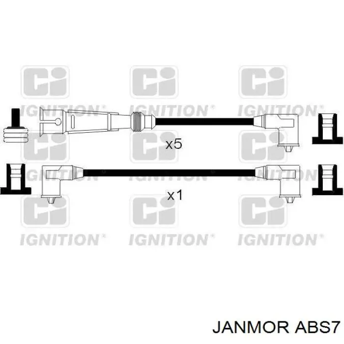 ABS7 Janmor Провода высоковольтные