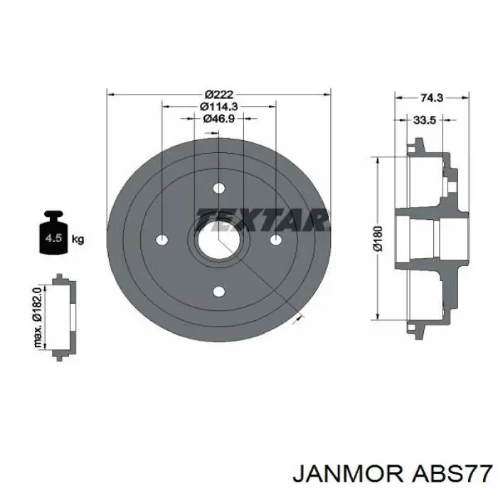 Провода зажигания Janmor ABS77 цена, от 77.32 USD