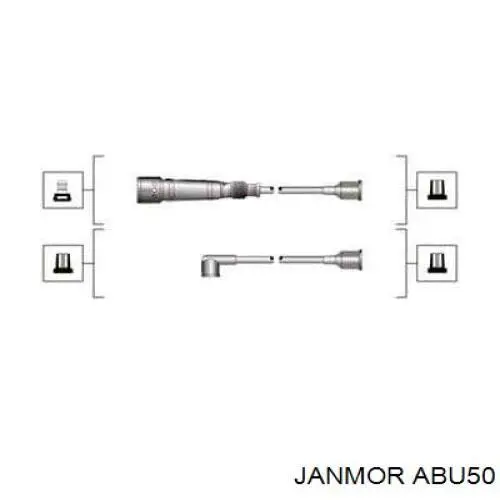 ABU50 Janmor высоковольтные провода