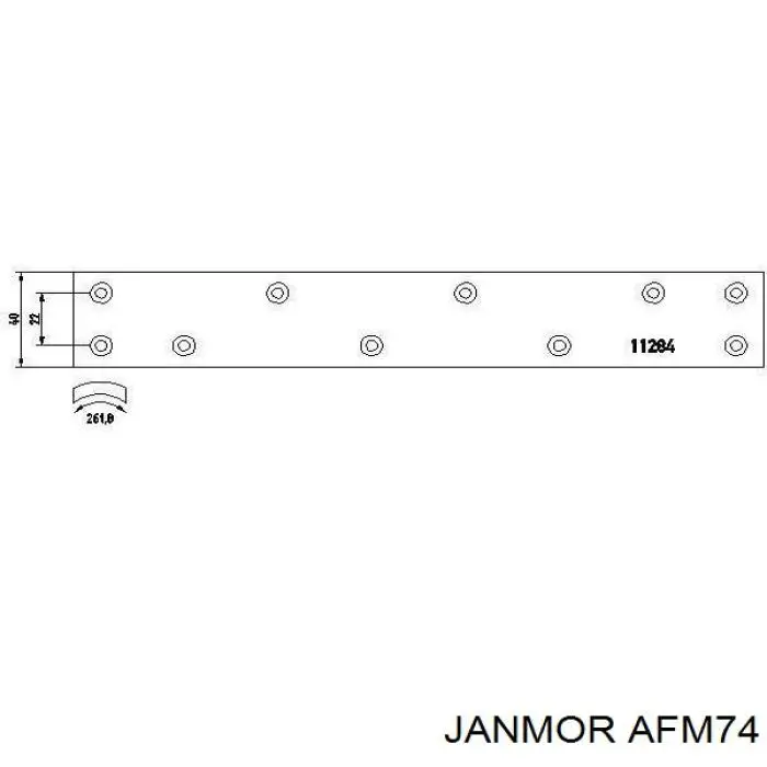 Высоковольтные провода AFM74 Janmor