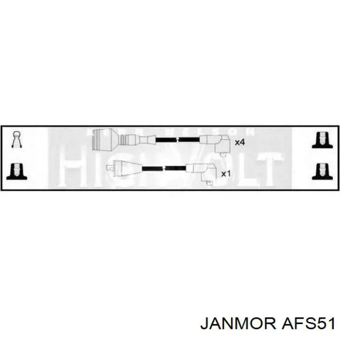 Купить AFS51 Janmor Провода высокого напряжения