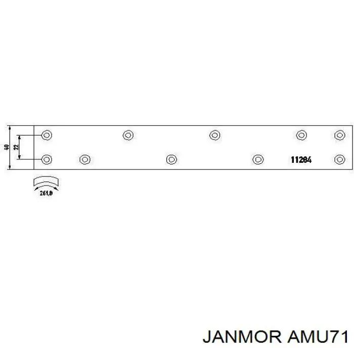 Купить AMU71 Janmor Провода высокого напряжения
