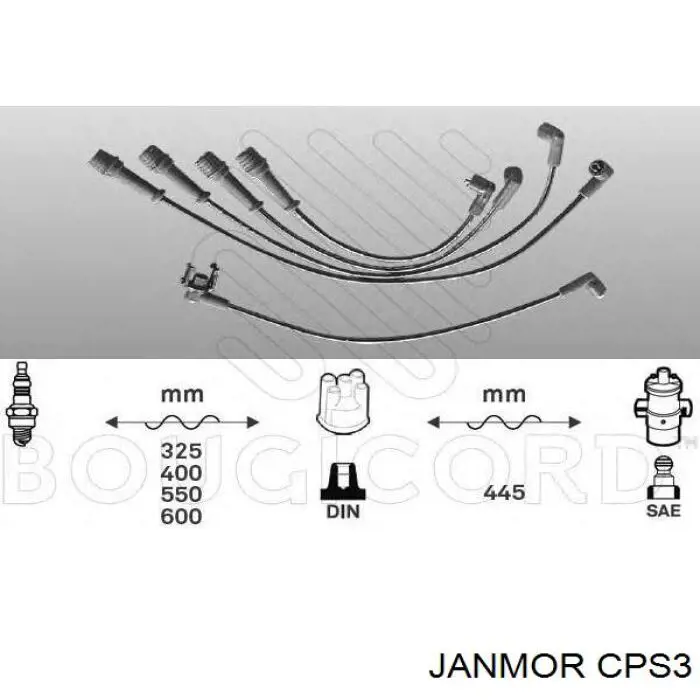 Купить CPU3 Janmor Провода высокого напряжения