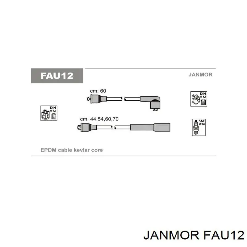 FAU12 Janmor высоковольтные провода