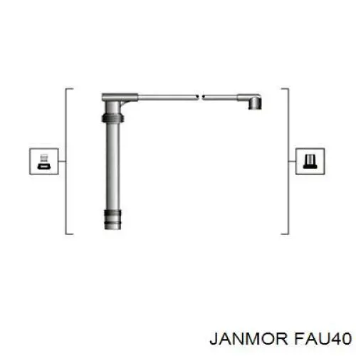 FAU40 Janmor Провода высоковольтные