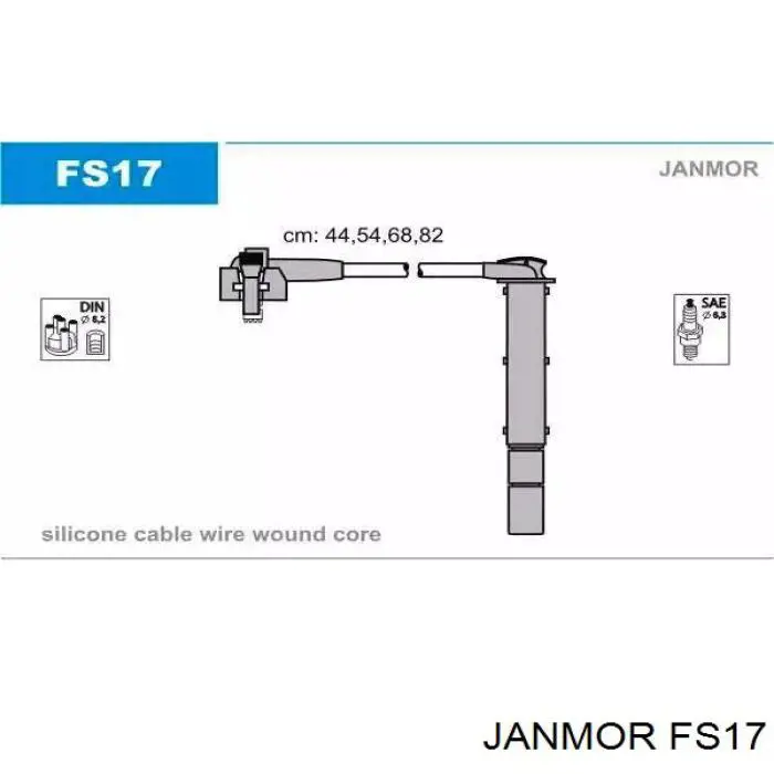 FS17 Janmor Провода высоковольтные