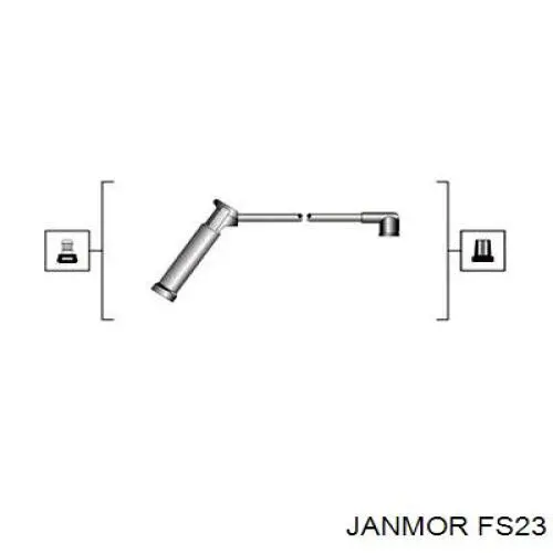 FS23 Janmor высоковольтные провода
