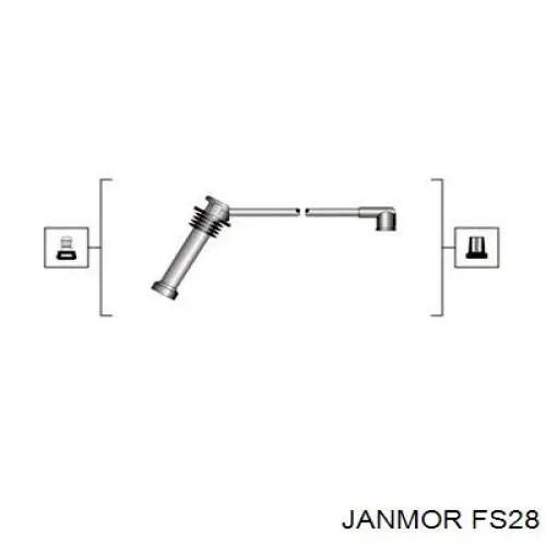 FS28 Janmor высоковольтные провода
