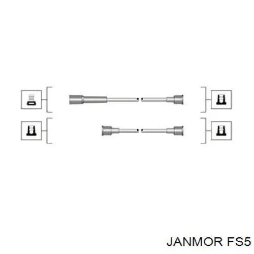 FS5 Janmor Провода высоковольтные