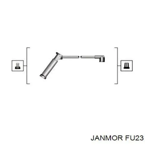 FU23 Janmor высоковольтные провода