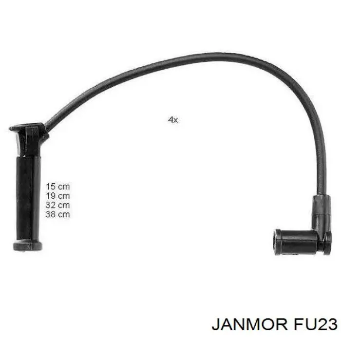 Провода зажигания Janmor FU23 цена, от 20.37 USD