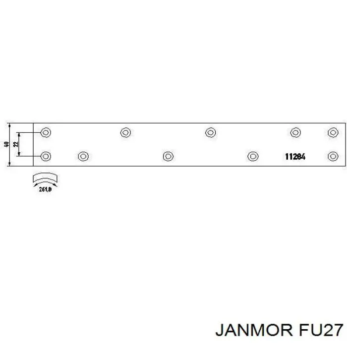 Высоковольтные провода FU27 Janmor