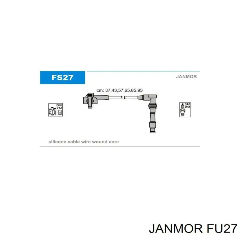 FU27 Janmor высоковольтные провода