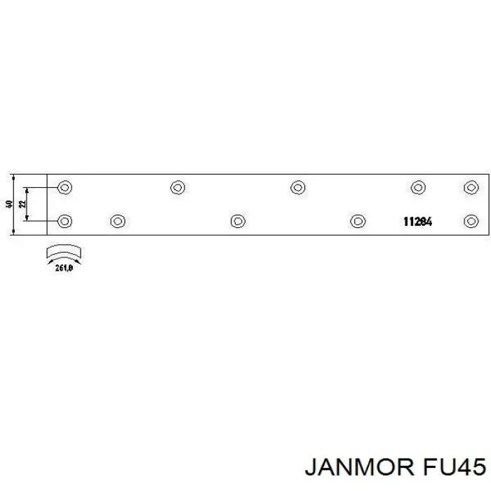 FU45 Janmor Провода высоковольтные