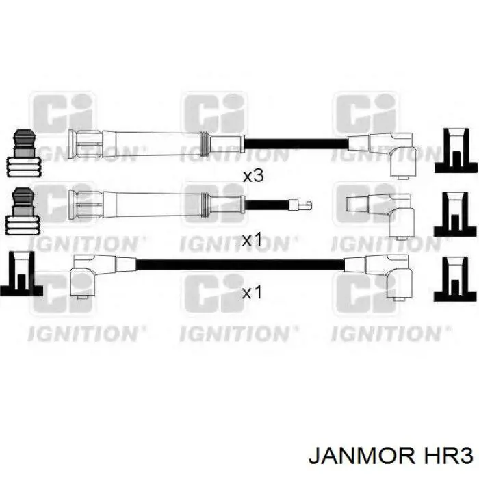HR3 Janmor Провода высоковольтные