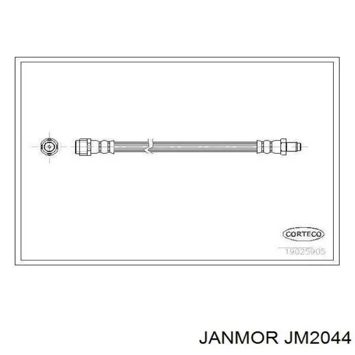 Свечной наконечник Janmor JM2044