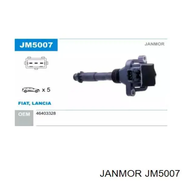 JM5007 Janmor катушка