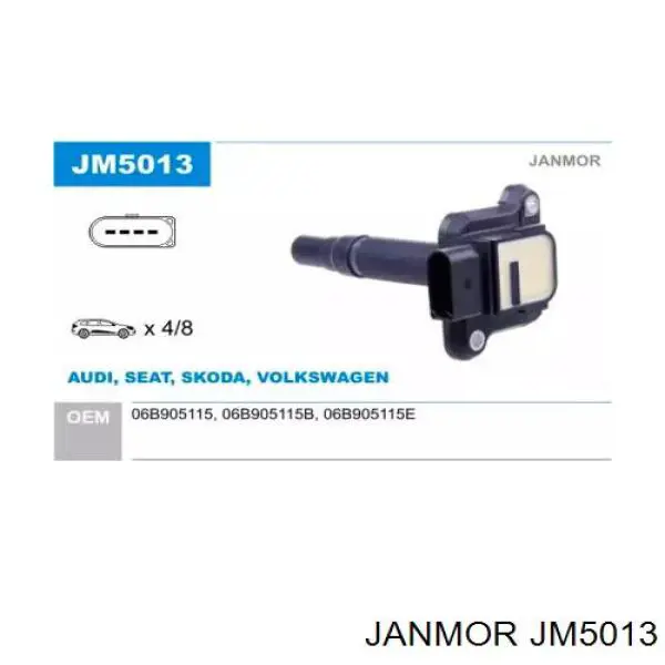 JM5013 Janmor катушка