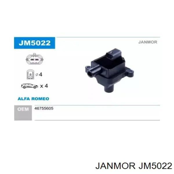 JM5022 Janmor катушка
