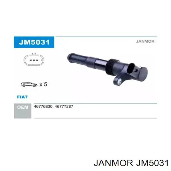 JM5031 Janmor катушка
