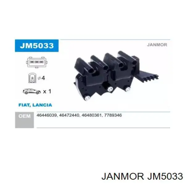 JM5033 Janmor катушка