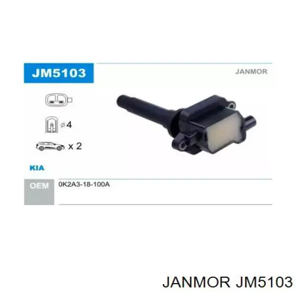 JM5103 Janmor катушка