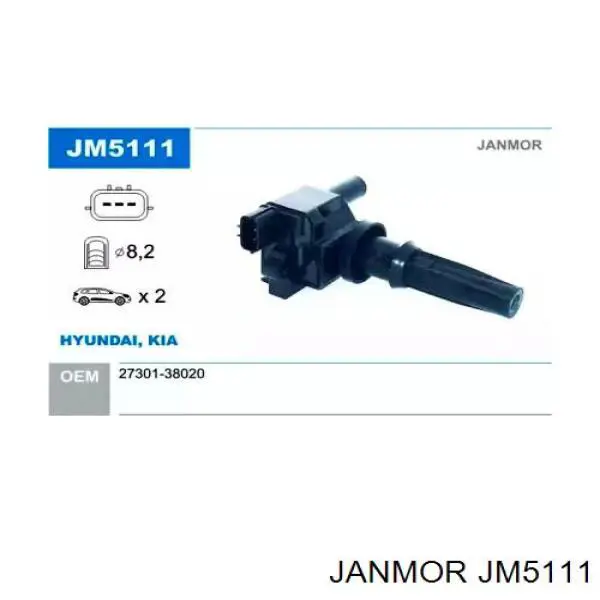 JM5111 Janmor катушка