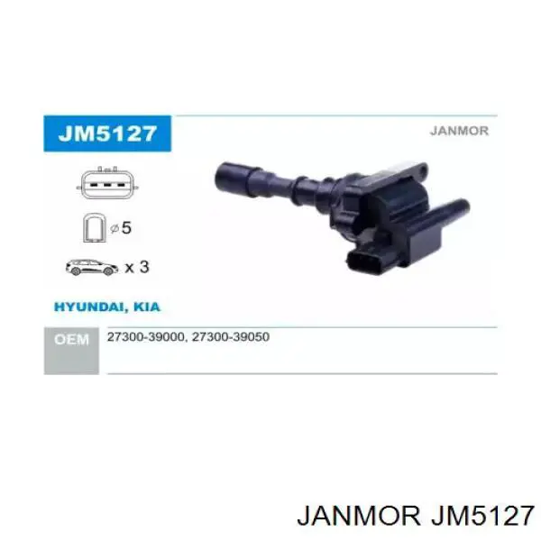 JM5127 Janmor катушка