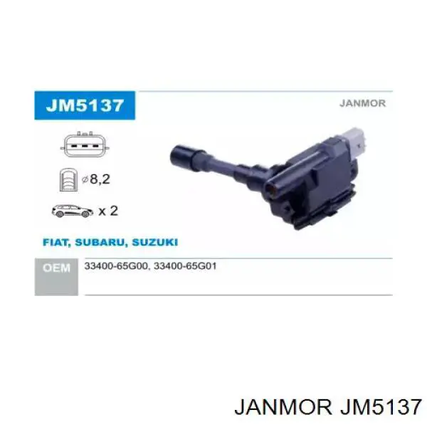JM5137 Janmor катушка
