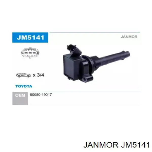 JM5141 Janmor катушка