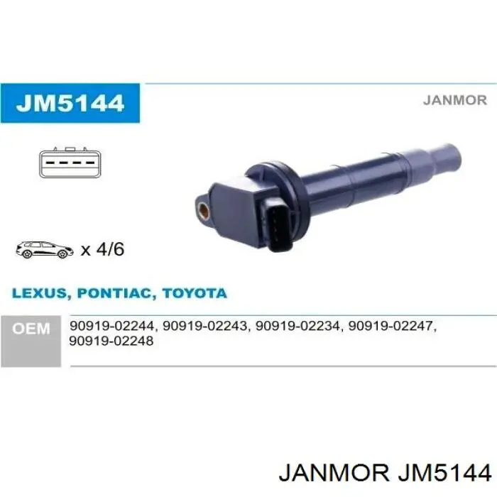 JM5144 Janmor катушка