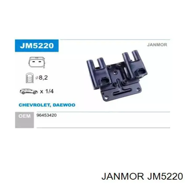 JM5220 Janmor катушка