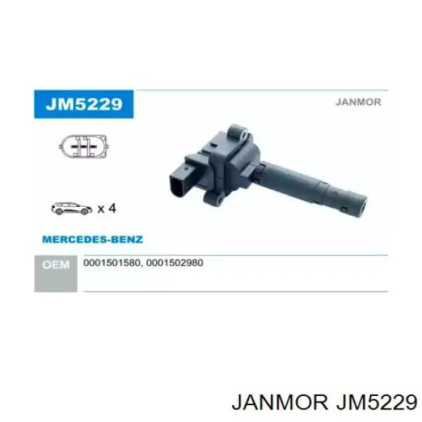 JM5229 Janmor катушка