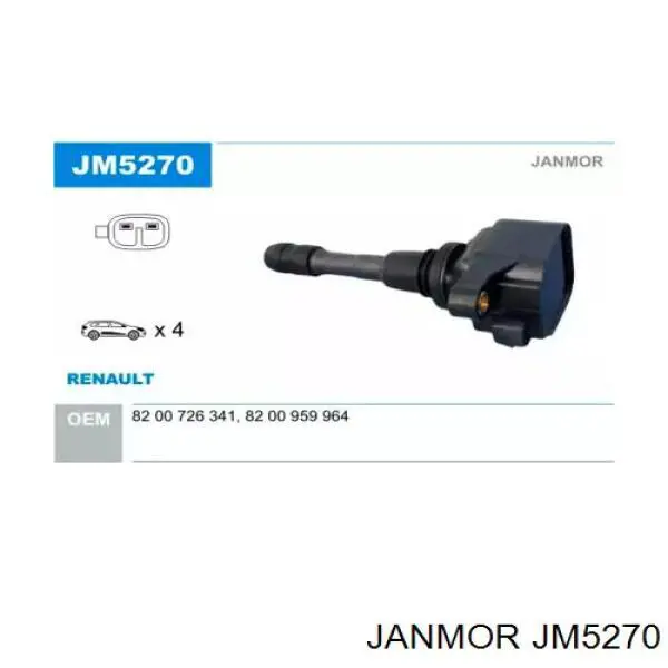 JM5270 Janmor катушка