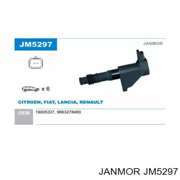 JM5297 Janmor катушка