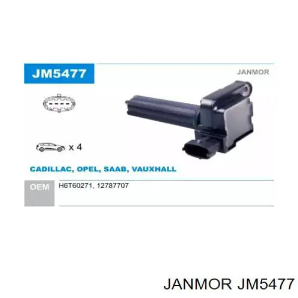 JM5477 Janmor катушка