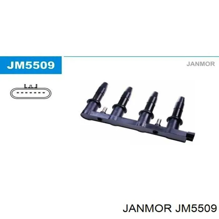 Катушка зажигания Janmor JM5509